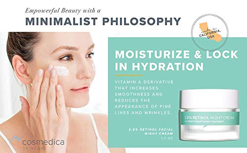 2.5% Retinol Facial Night Cream - Planet & Pine