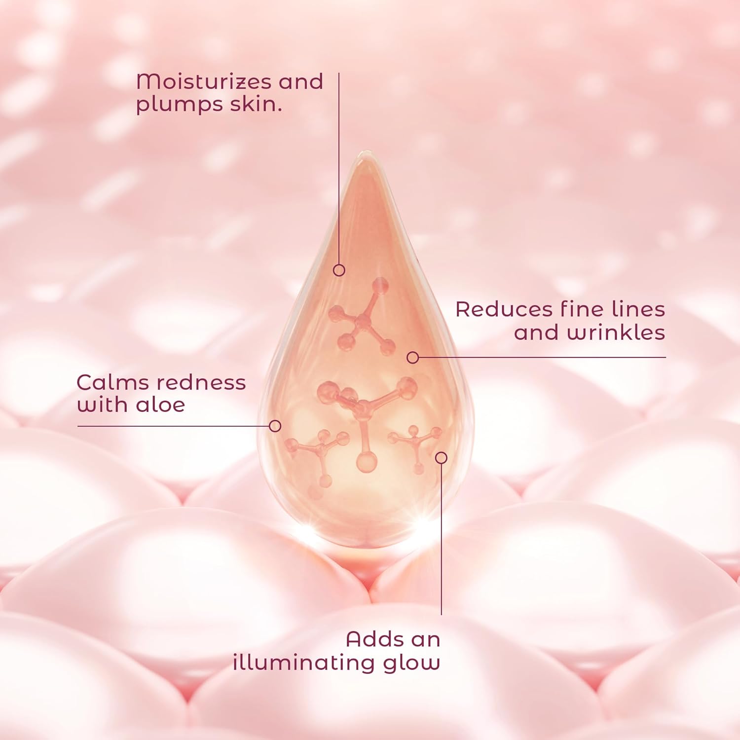 Illuminating Rose Gold Facial Serum - Planet & Pine