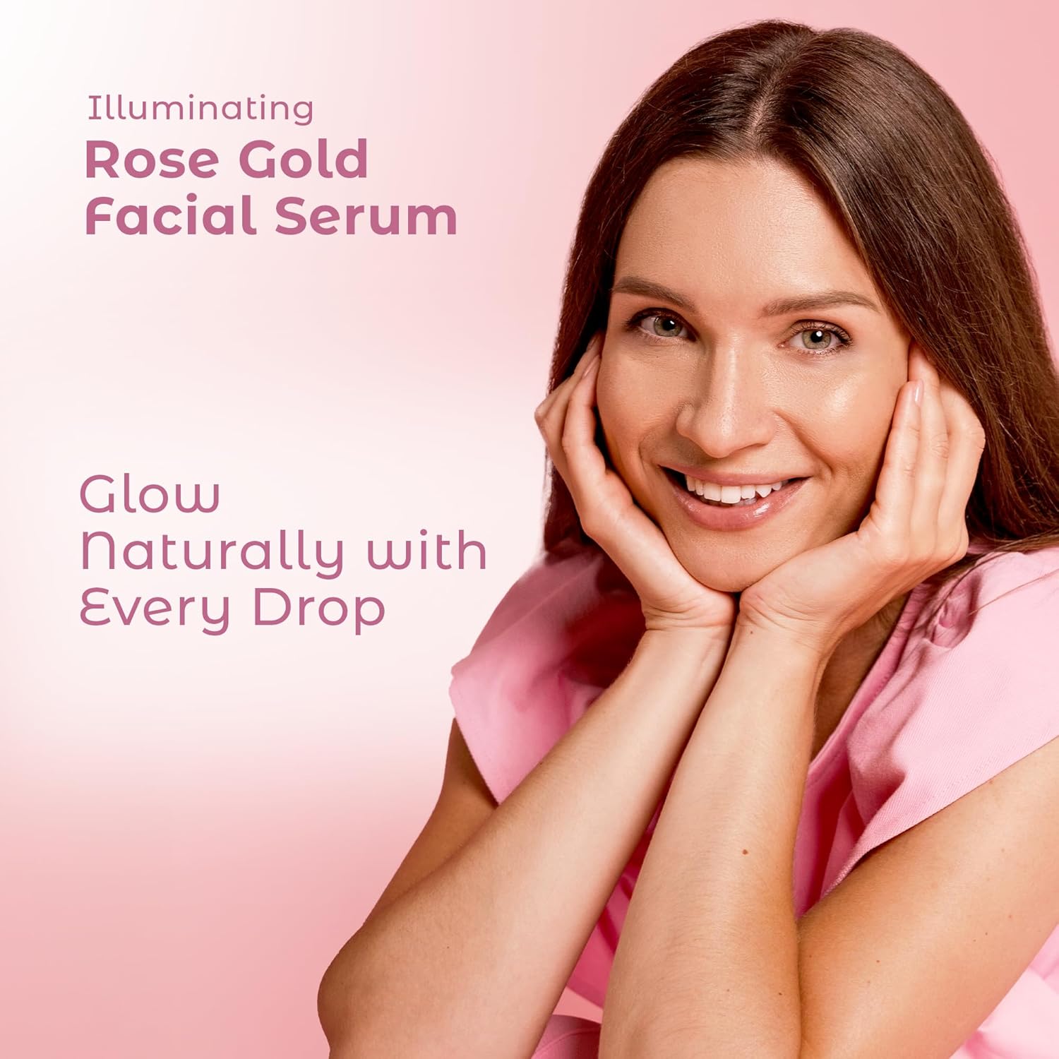 Illuminating Rose Gold Facial Serum - Planet & Pine