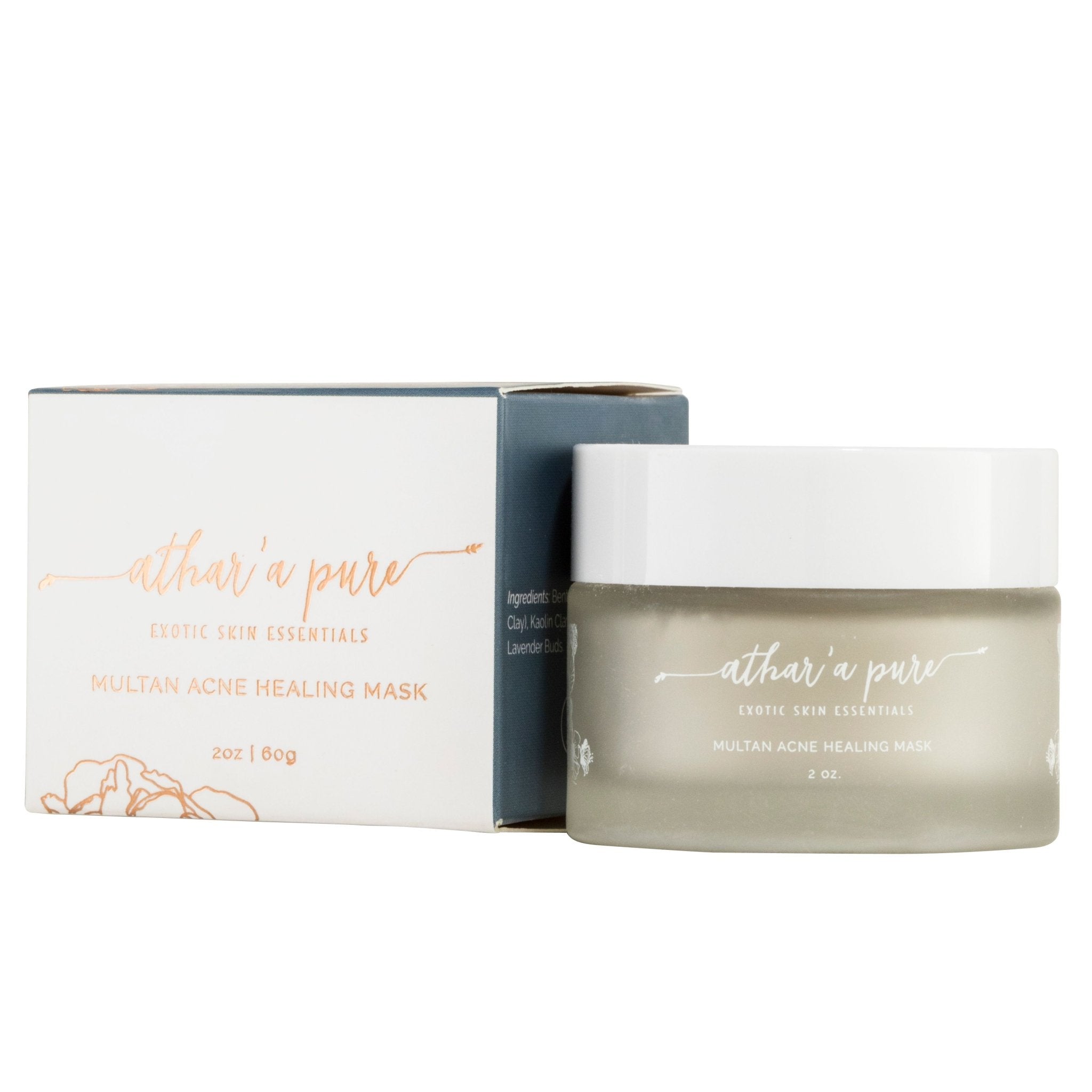 Multan Charcoal Clay Mask - Planet & Pine